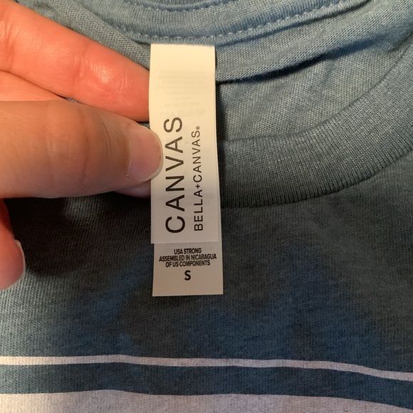 Cat Lady Small Blue Cat Shirt “Are You Kitten Me Right Meow” NEVER WORN - Picture 5 of 6